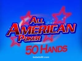 Imagem do jogo All American Poker 50 Hand na bsbets88